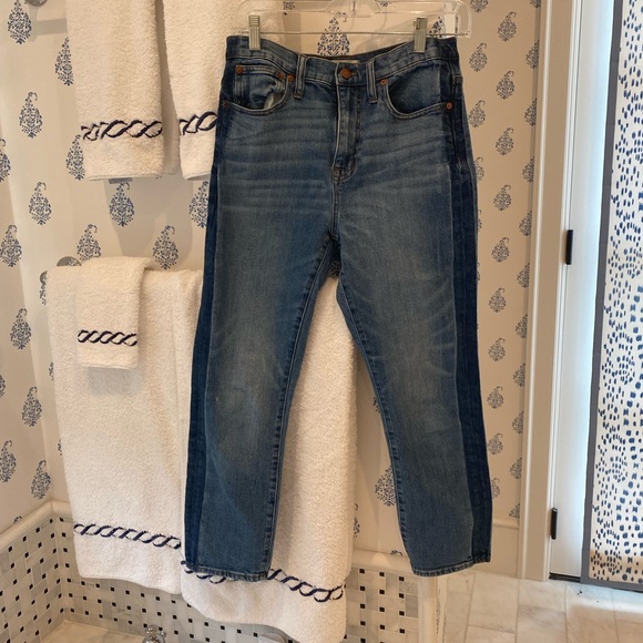 MADEWELL JEANS WITH STRIPE!! - Picture 5 of 8
